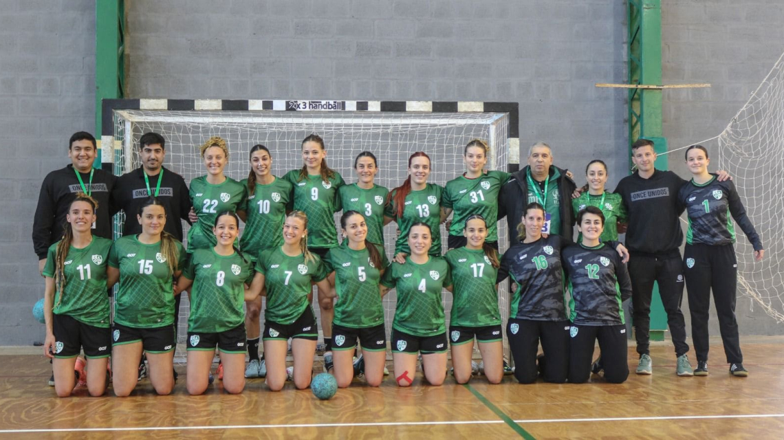 Once Unidos cerró su participación en el Nacional A: las damas en el quinto puesto, los varones en el séptimo